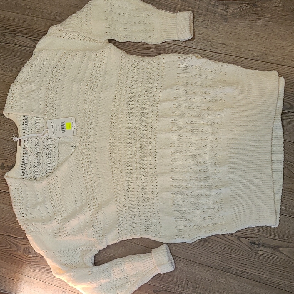Free People sweater size Small (tiny light spot shown in pic)